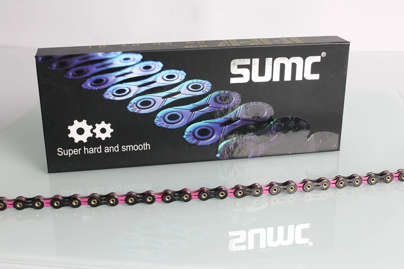 SUMC X11SL X12SL Bicycle Chain Speed MTB Road Bike Diamond Chains Ultralight Mountain Bicycle 11 12S Chains Fit for Shimano Sram