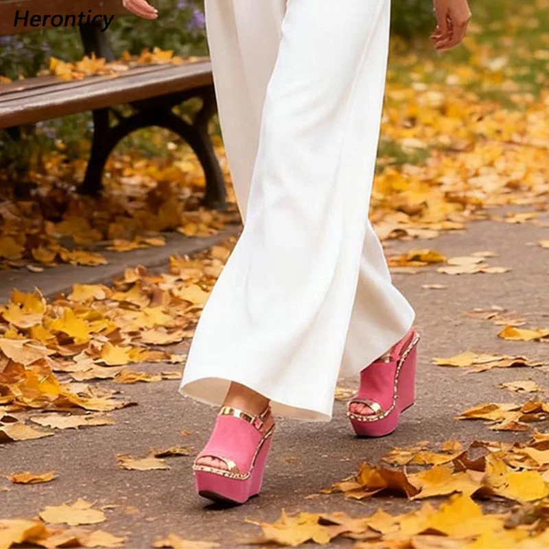 heroncity-sandales-compensees-roses-–-talons-a-plateforme-garnis-d'or-rose-chaussures-a-bout-ouvert-pour-femmes-automne-en-plein-air-dames-us-plus-taille-5-20