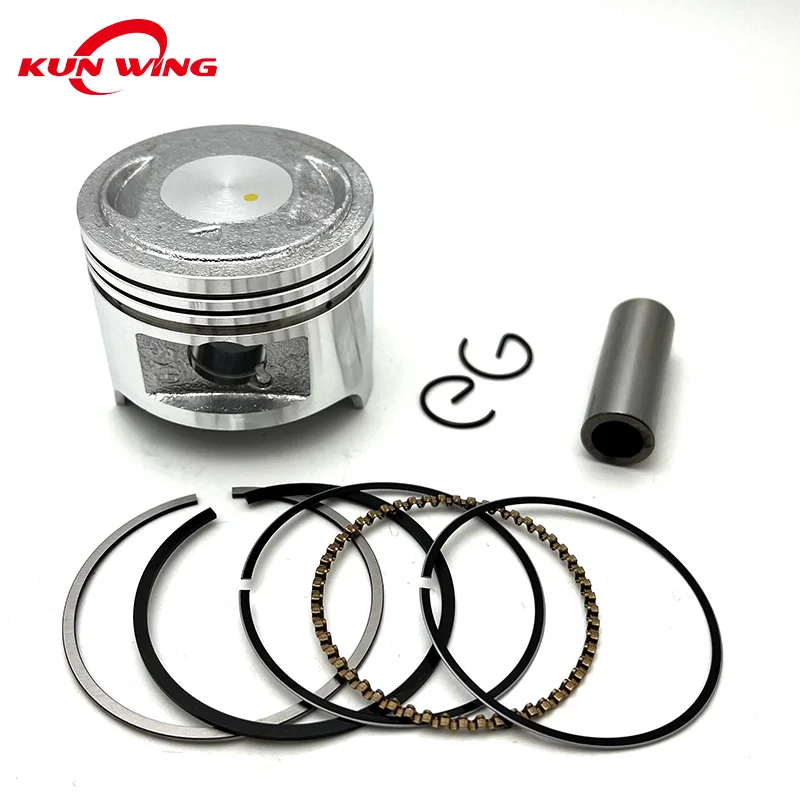 Zestaw tłoków motocyklowych 53,5 mm (14 mm) do części zamiennych silnika Qingqi Suzuki QS110 FD110 QS FD 110 110cc