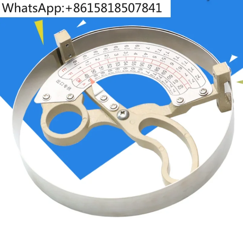 Measuring hat circumference size Professional tool Measuring hat ruler, inner diameter ruler head circumference 49-62cm