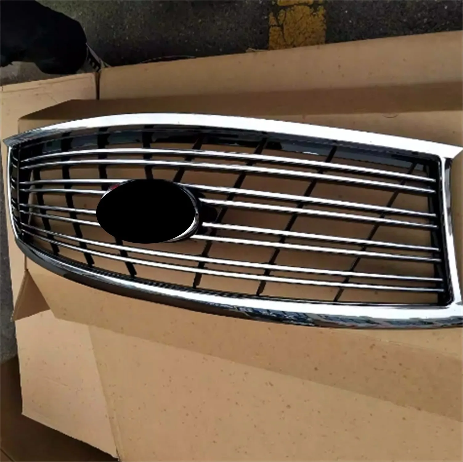 

Car front bumper grill grille assembly for Infiniti M25