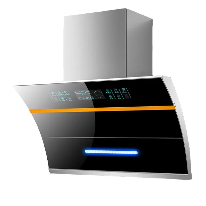 

Sakura range hood double motor household kitchen large suction side suction smoking machine automatic cleaning range hood brand
