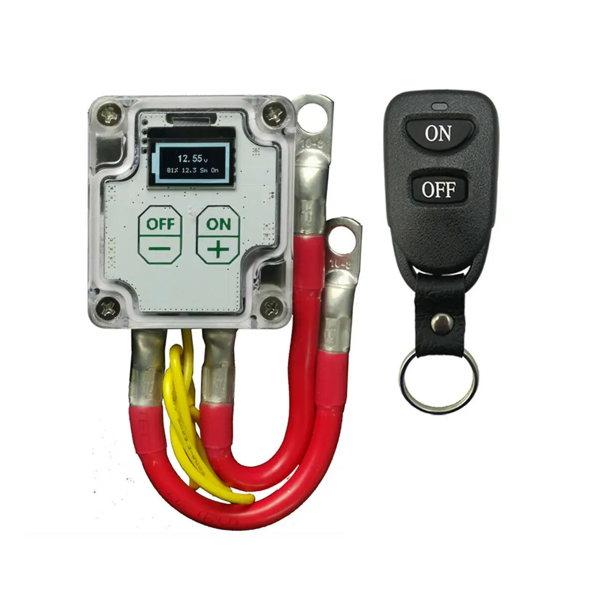 

1set Car Remote Battery Disconnect Switch Smart Voltage Control Switch For Auto Truck RV ATV Boat Marine Car Accessories