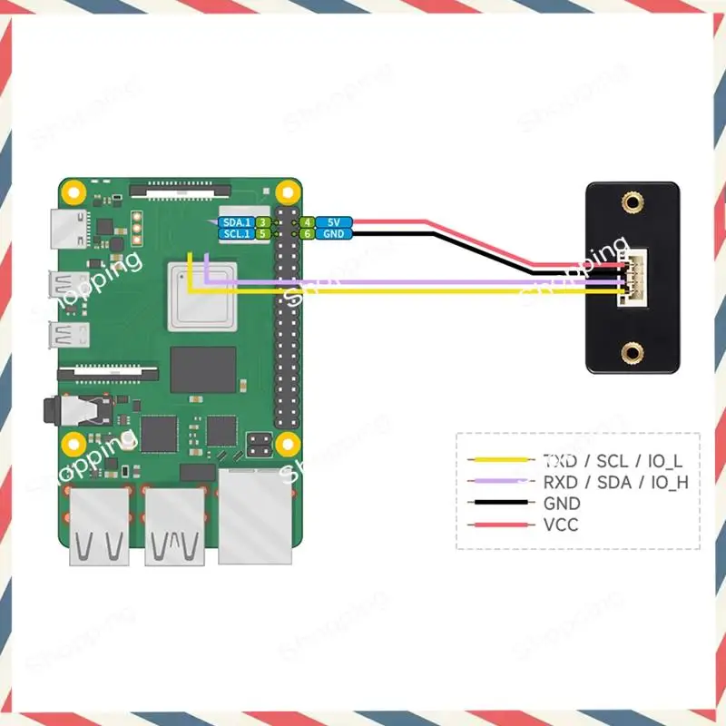 M20K 50M TOF Laser Entfernung Sensor Für Drone UAV Smart Verkehrs Robotic TOF Laser Entfernung Sensor 100Hz 100K LUX Immune UART I2C I/