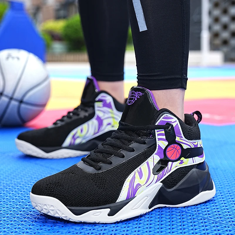 

New Summer High Elasticity Quality Training Breathable Basketball Shoes Breathable Basketball Shoes Basketball Shoes