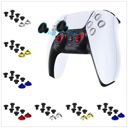 eXtremeRate Interchangeable Thumbstick with 3 Grips Adjustable Joystick for PS5 Controller, for PS4 All Model Controller