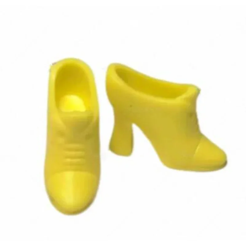 High quality YJ20 classic shoes flat foot high heels sandals fun to choose for your Barbiie dolls 1/6 Scale accessories