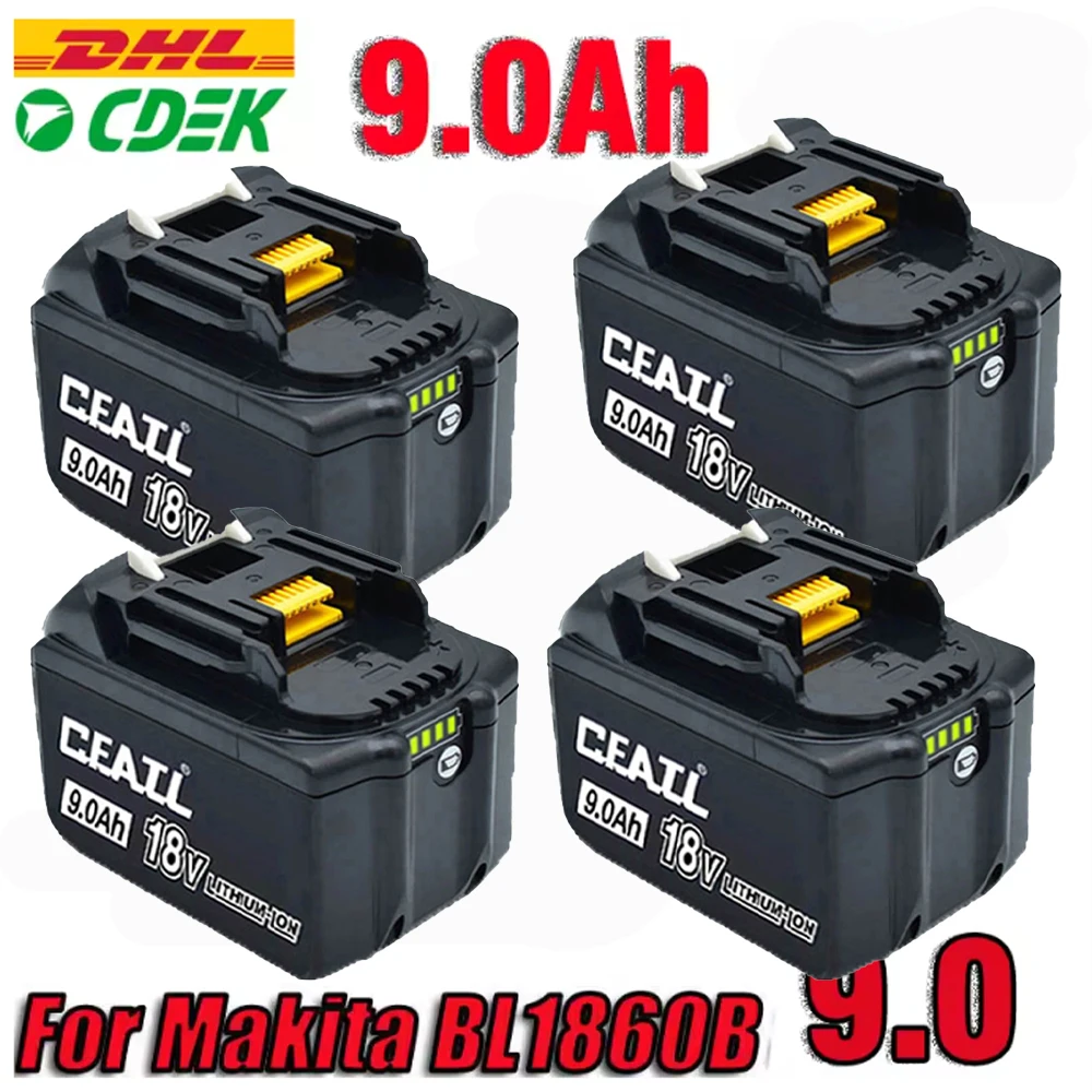 

BL1850 for makita18v 9ah original battery bl1830 bl1860 bl1850B tool batteries compatible For Makita 18 Volt wireless grind