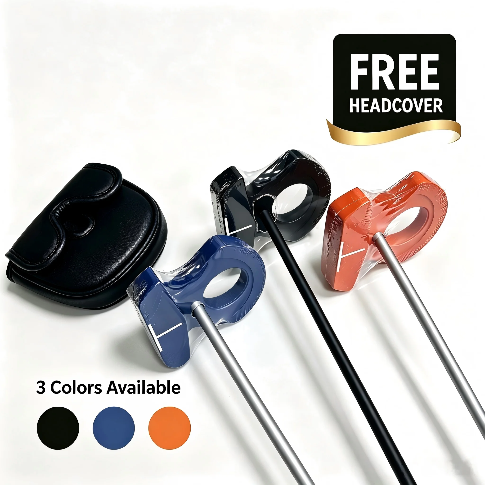 Right Handed Golf Putter T Alignment High MOI Golf Putter for Men Women With Headcover Golf Training Aid for Backyard Indoor Out