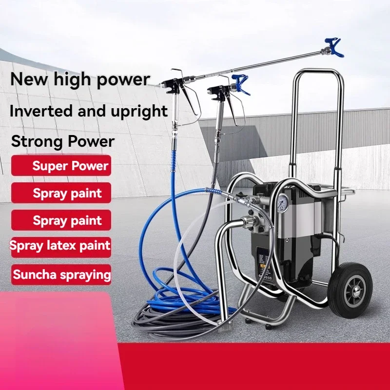 

High-pressure airless paint sprayer, suitable for industrial coatings and household electric paint spraying.