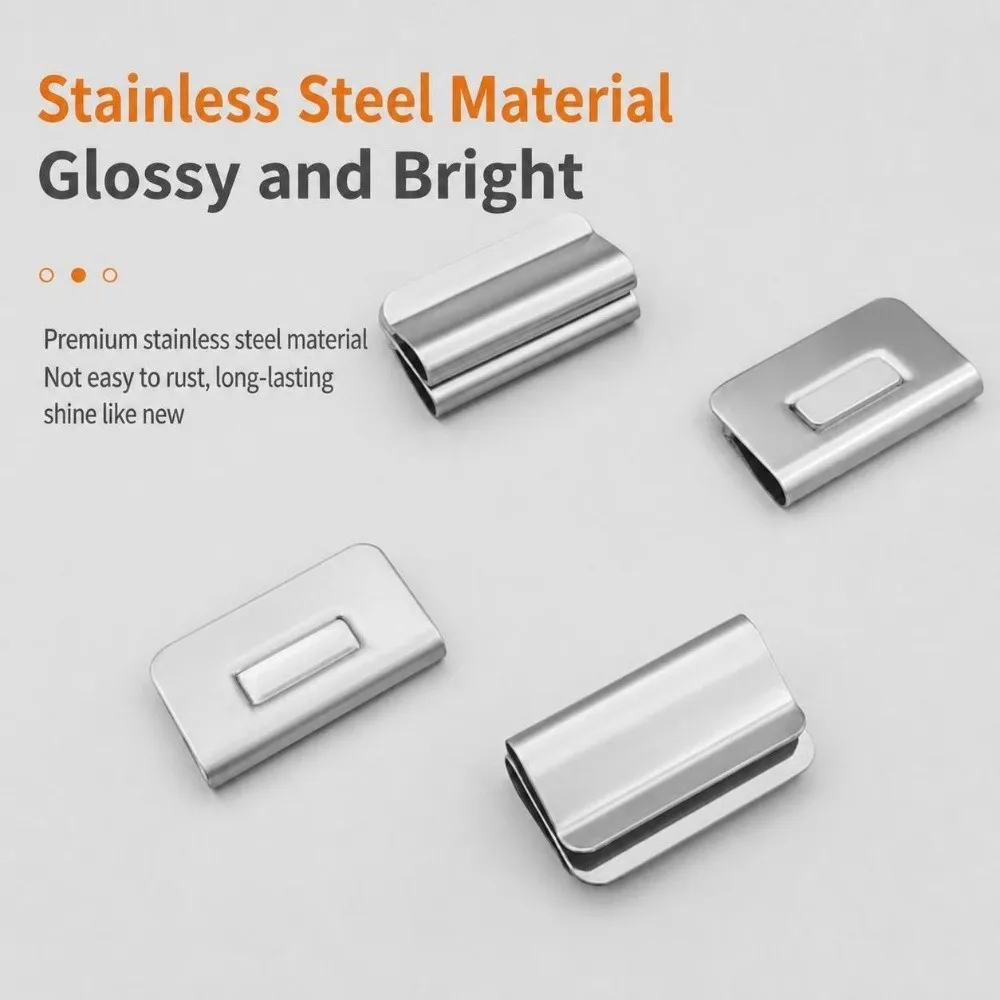 1 Pairs Metal Curtain Closure Clip Magnetic Attraction Detachable Curtain Fixing Buckle S/L Curtain Clips Window Curtain