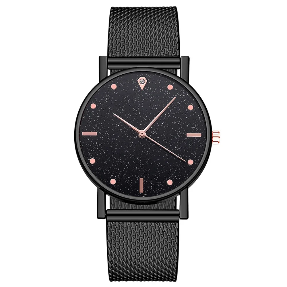 2024 New Watch Women Dress Silicone Band Analog Quartz Wristwatch Fashion Luxury Ladies Golden Rose Gold Clock