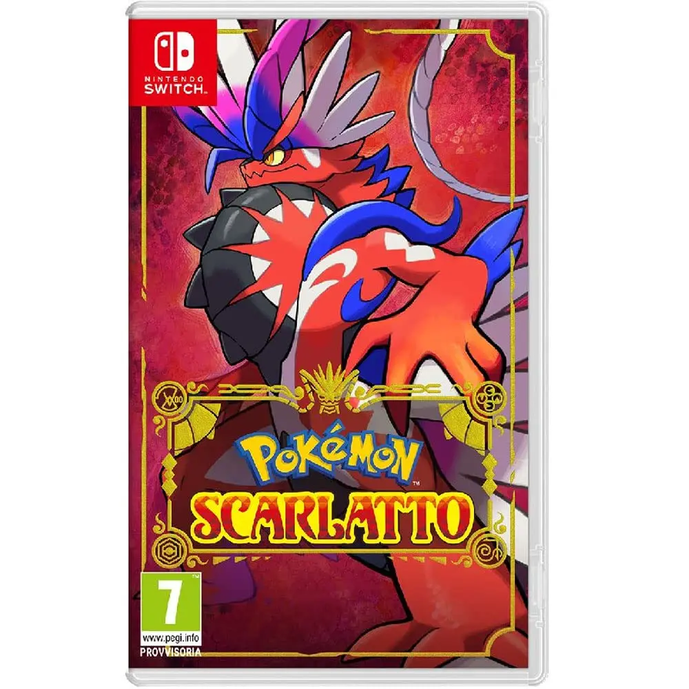 Nintendo Switch: Pokemon Scarlet/Scarlatto Video Game (Italian Version)