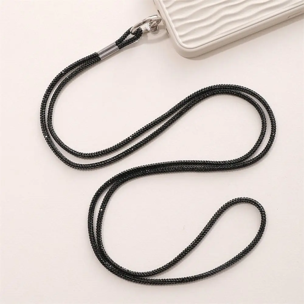 Diamond Neck Hanging Strap Rhinestone Bling Bling Phone Lanyard Phone Wrist Straps Cellphone Hanging Rope Phone Neck Strap