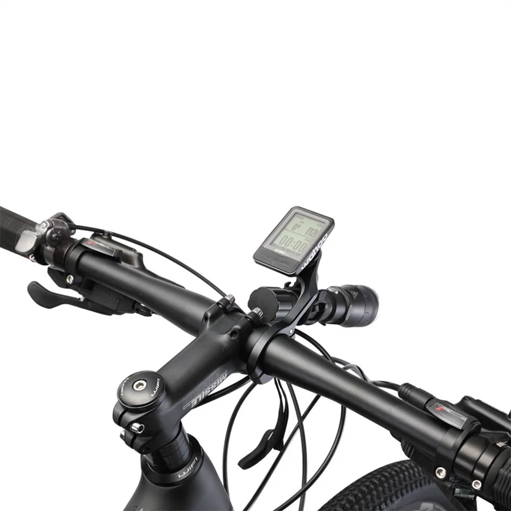 Bicycle Stopwatch Holder MTB Bike Front Handlebar GPS Speedometer Mount Holder For Garmin Bryton Wahoo Bike Computer Mount SM516
