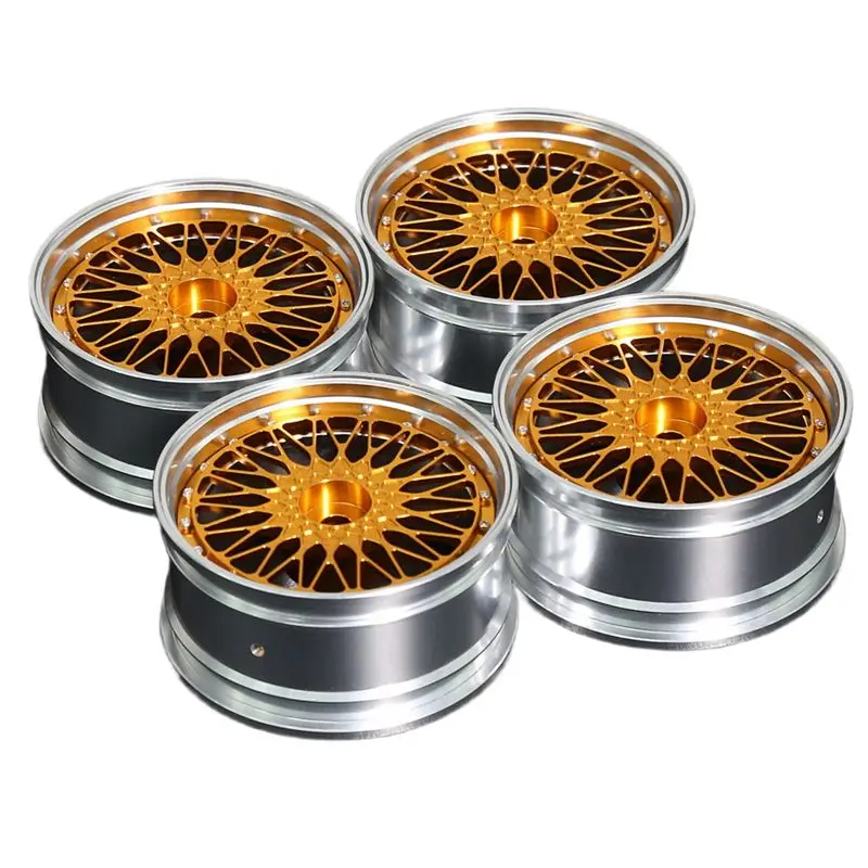 FBIL-For 1/10 Traxxas HPI Kyosho Redcat Sakura HSP RC Car Upgrade Parts- 4Pcs 1.9