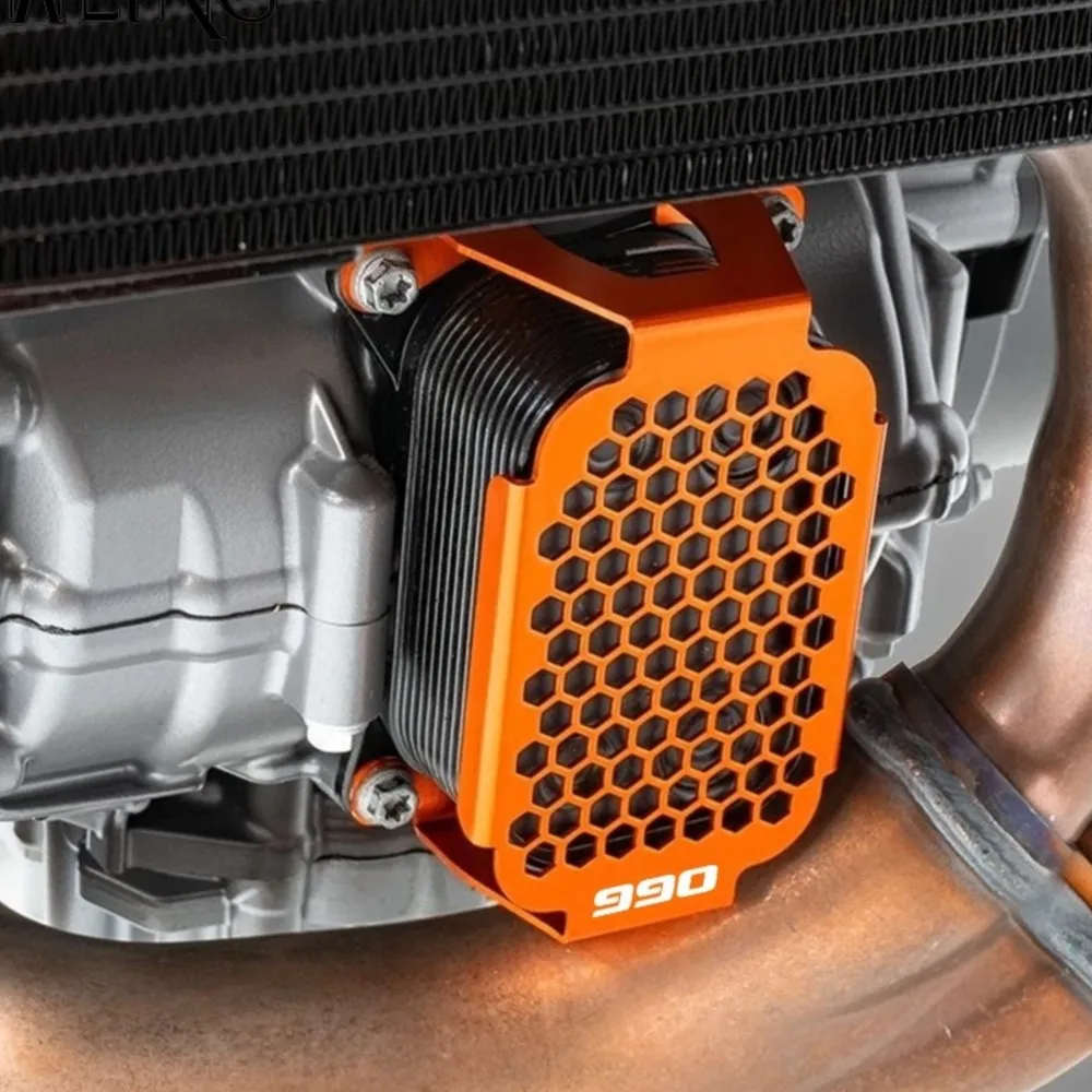 

Duke990 Oil Cooler Radiator Guard Cover Cooler Protection For Duke 990/R 2024-2025-2026 Oil To Water Heat Exchanger Guard