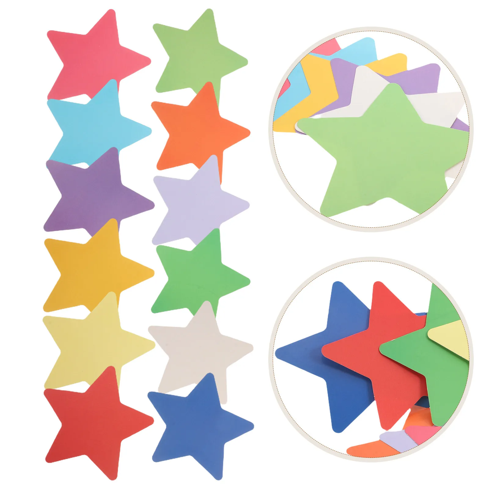 360 Pcs Decorative Paper Cutouts Bulletin Classroom Door Decorations Creative Star Diy Board