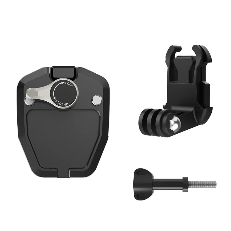 Motorcycle Windshield Clip Aluminum Alloy Mount For Gopro Hero 12 Insta360 X3 Action 3 4 Camera Accessories