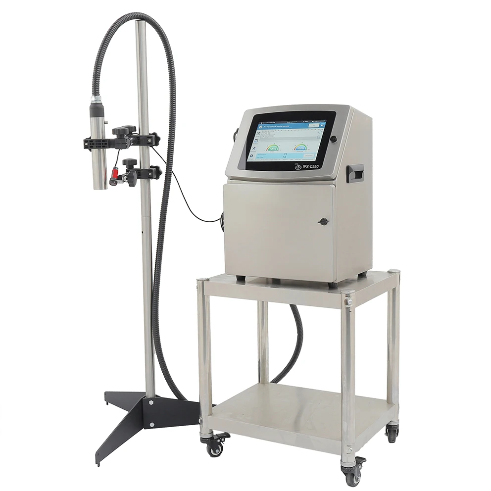 High Speed Wholesale Price Cij Inkjet Printer Time Date Barcode Qrcode Printing For Factory Online Production