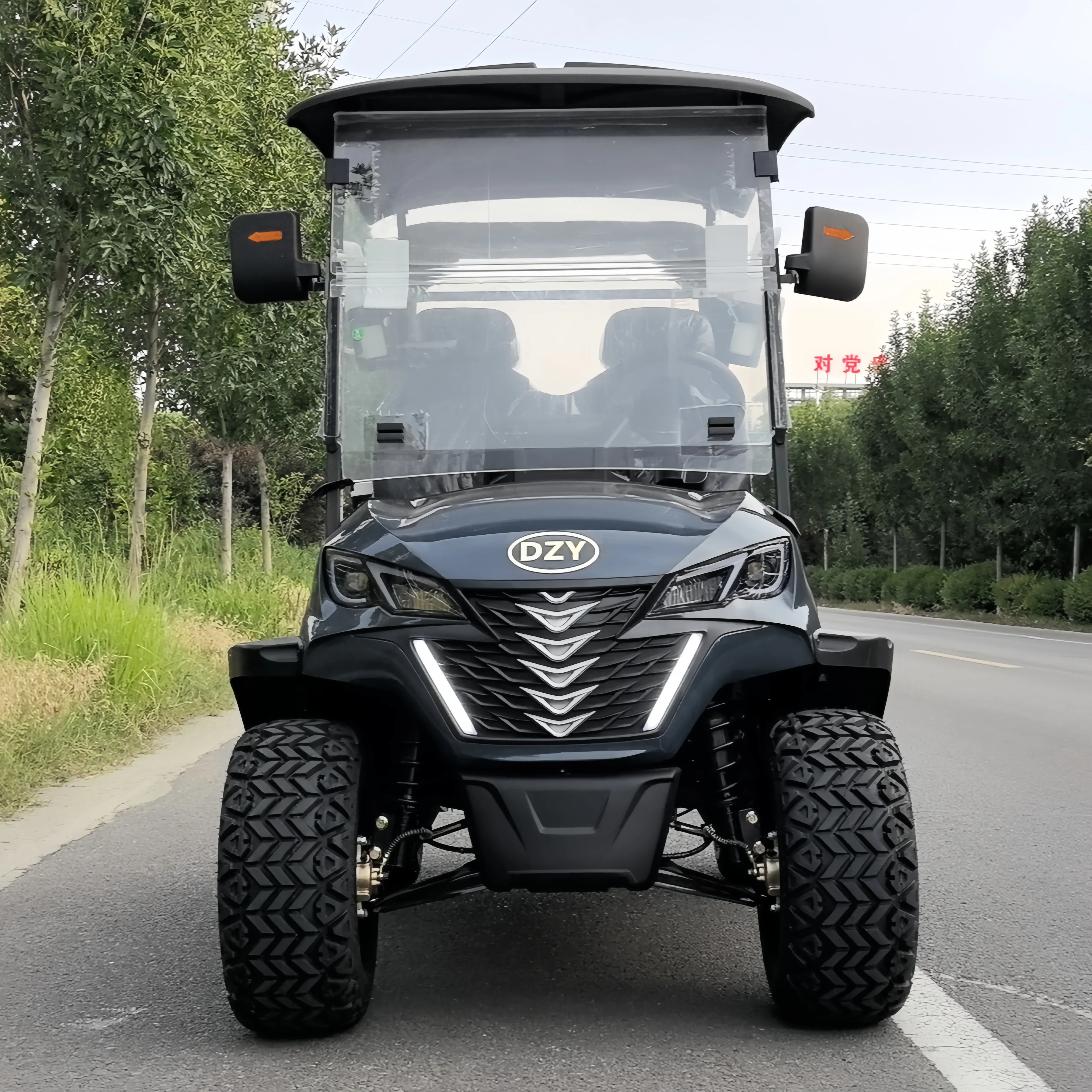 2026 Upgraded Version customized China Best Classic Brand New Road Legal 4 Wheel Club Car 72 Volt Vintage Electric Golf Carts