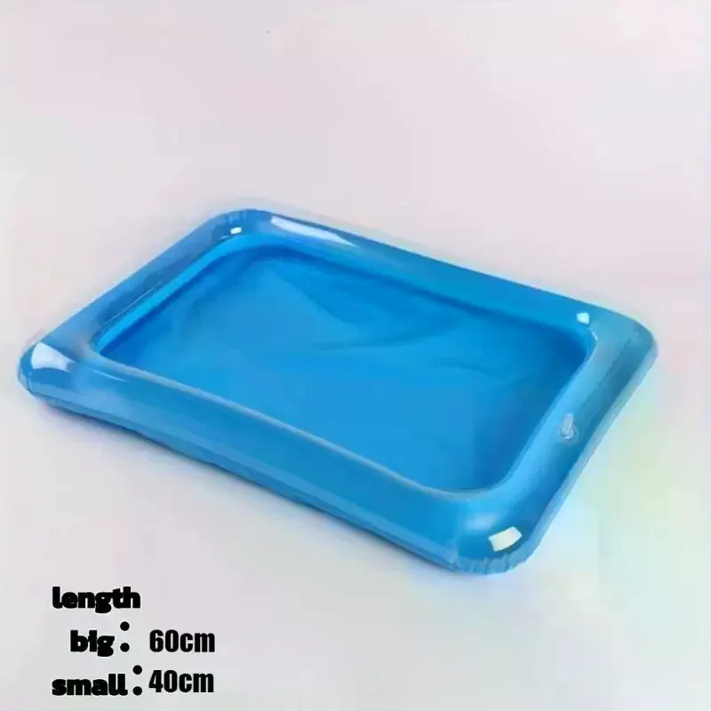 1pc Portable Foldable Pool Cleaning Basin, An Essential For Pool Maintenance Before Use, Can Also Be Used As A Foot Soaking Tub