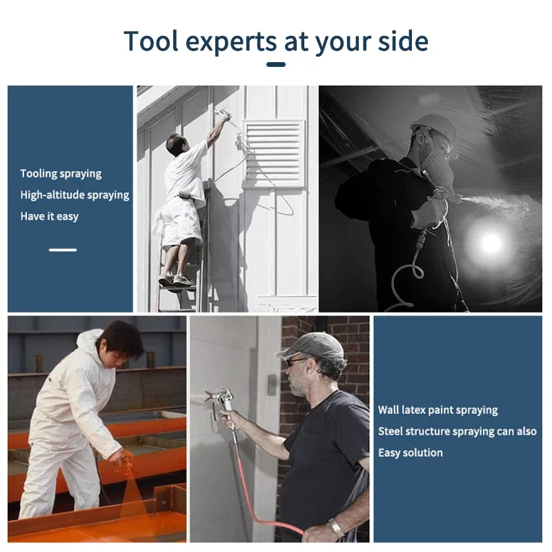 RT3 Multifunction High Pressure Spraying Machine Industria Waterproof Coating Grouting Machinery Double Power Wall Putty Spray