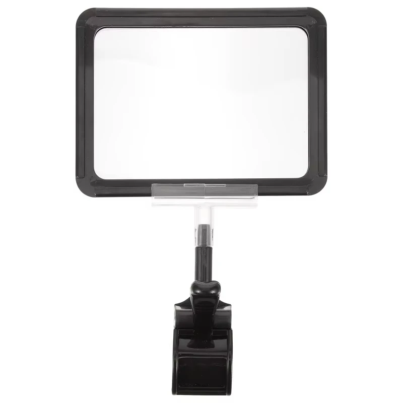 2pcs Adjustable A6 Display Stand Price Tag Holder Clip For Display Adjustable Plastic Filing Products