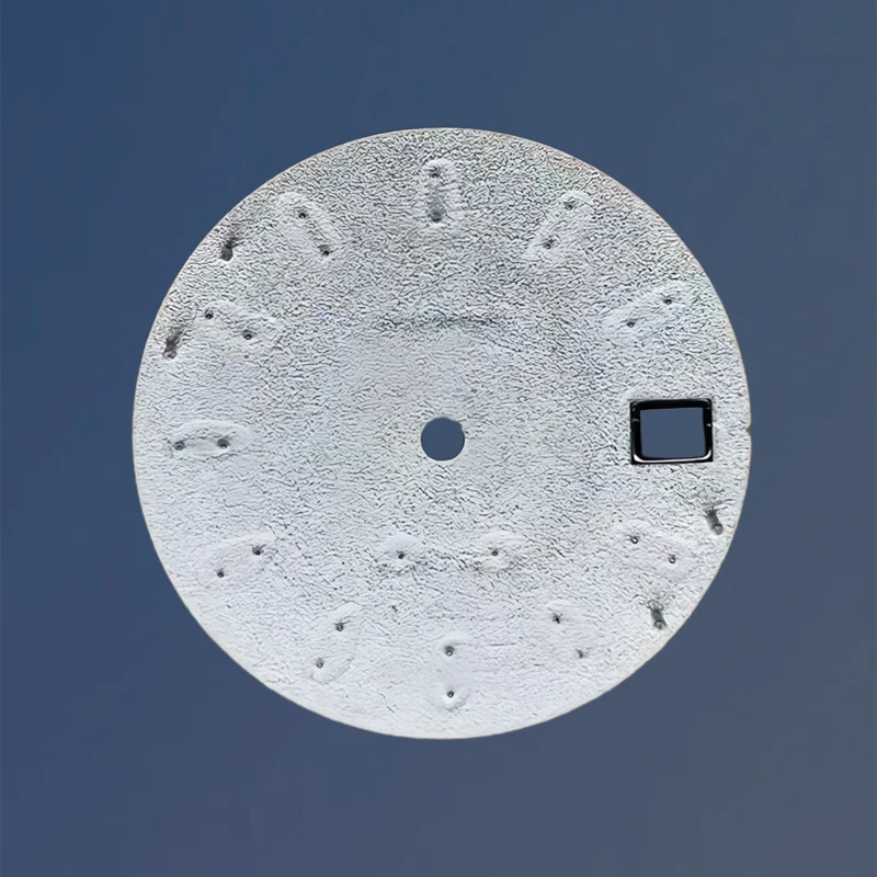 Aksesori Jam Tangan Mekanis Dial NH35 Baru 28.5MM Dial GS Tanggal Tunggal Tanpa Luminous untuk Mesin Jepang NH35/NH36