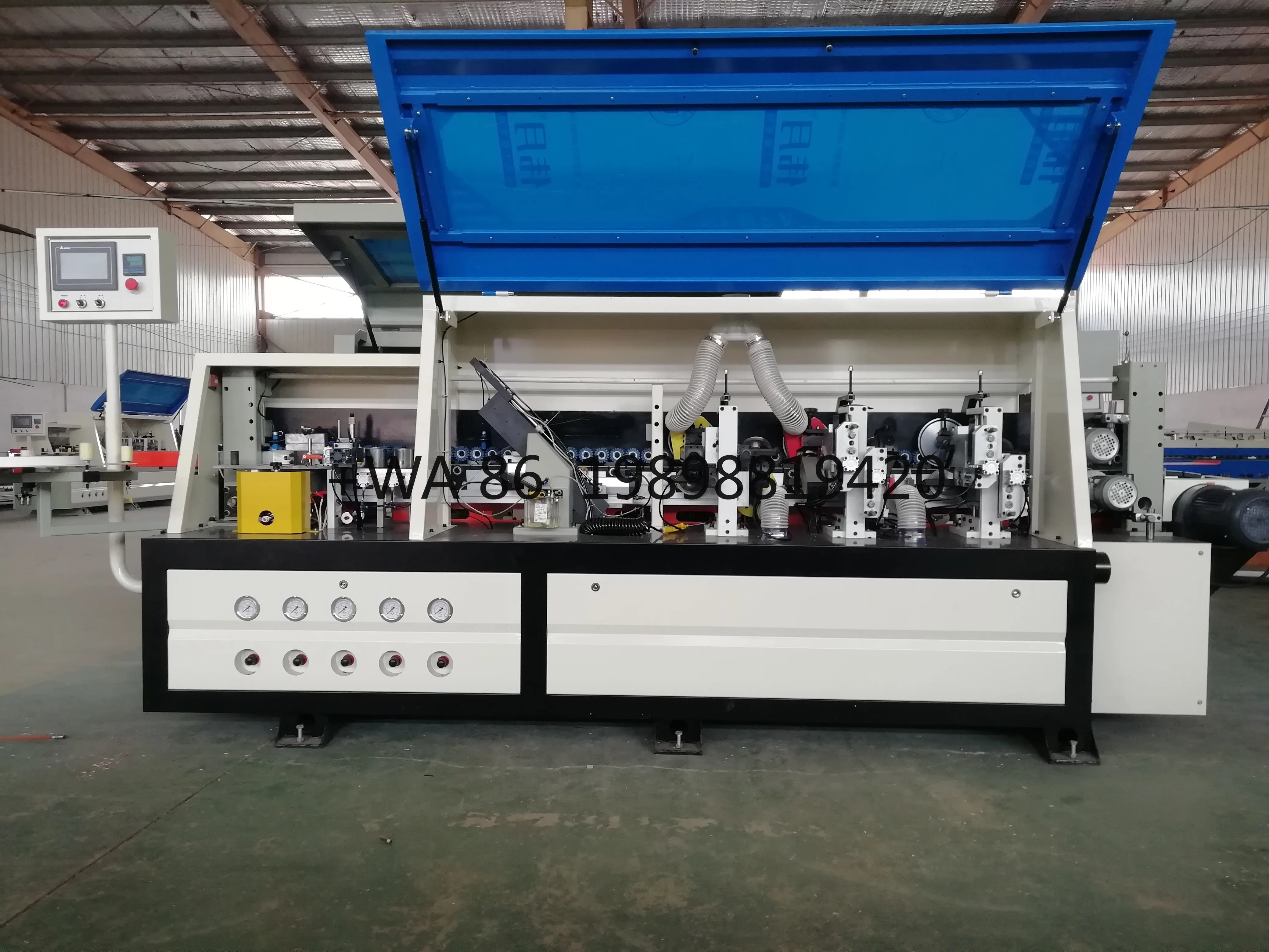 Machine  Automatic PVC Edge Banding Machine 368 Woodworking Edge Bending