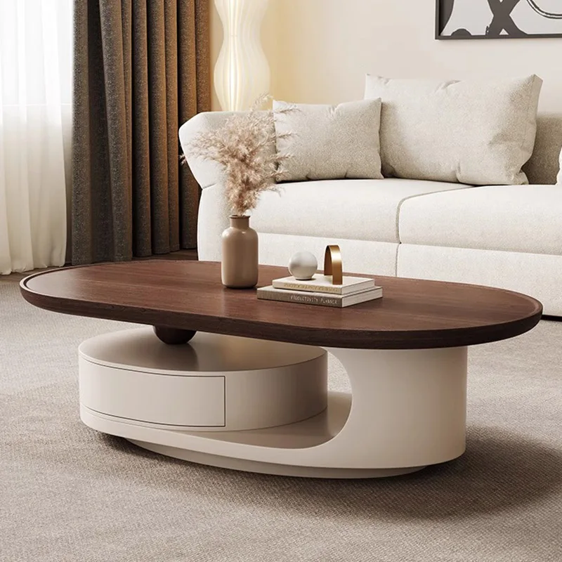 

Storage Style Coffee Table Italian Vintage Premium Glamour Side Table With Drawers Light Luxury Beistelltisch Home Furniture