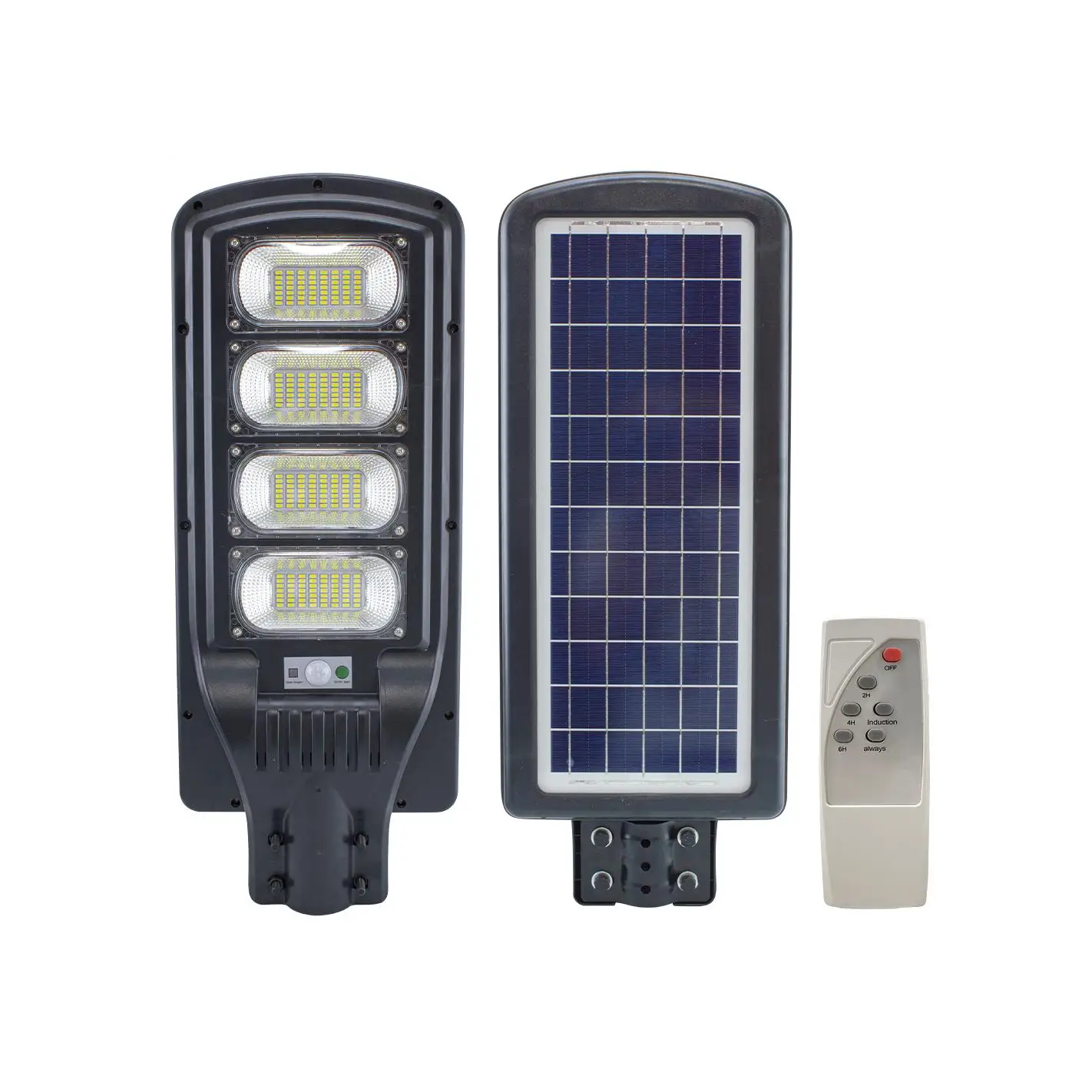 Mediawave Store Lampione Stradale 095002 Ricarica Solare 200W Sensore di Movimento e Telecomando