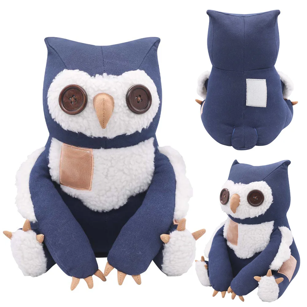 Baldur Cos Gate Owlbear Cosplay mascota de peluche peluches de dibujos animados estatuilla mascota de peluche Halloween Navidad cumpleaños regalo de Navidad