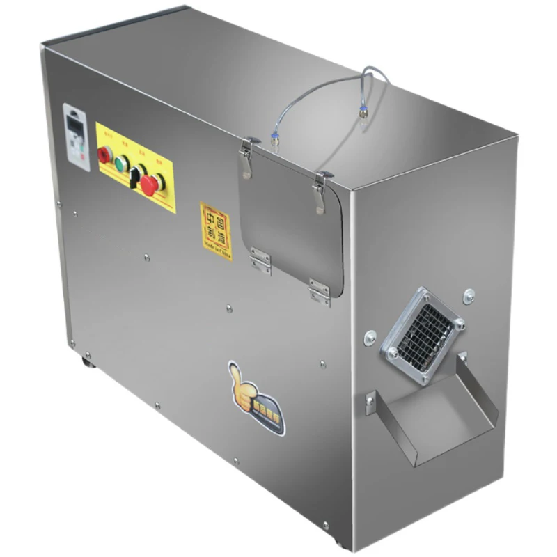 เครื่องหัวไชเท้ามันฝรั่งไฟฟ้าอัตโนมัติสำหรับเครื่องตัดเส้นผักและผลไม้เชิงพาณิชย์