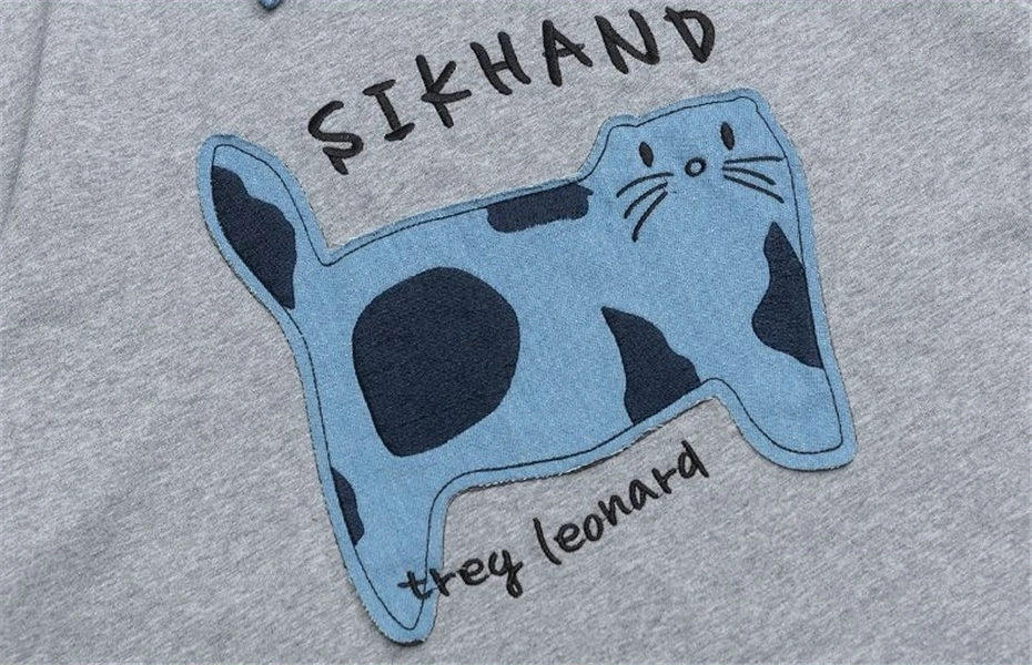 Patch Embroidery T Shirt Mens Streetwear Hip Hop Y2k Casual Tees Tops Men Oversized Harajuku Vintage Short Sleeve T-Shirts Male