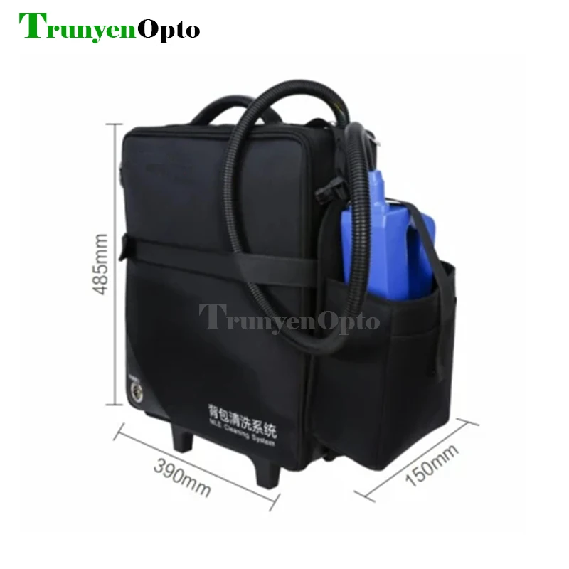 Portable  Backpack 50W Fiber Laser Cleaning Rust Machine for Rust, Paint, Oil, Dust Cleaning