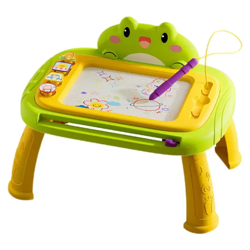 

Kids Drawing Board Magnetic Doodle Board Drawing Board Toddler Drawing Pad Sketch Doodle Pad Cartoon Frog Drawing Boards With