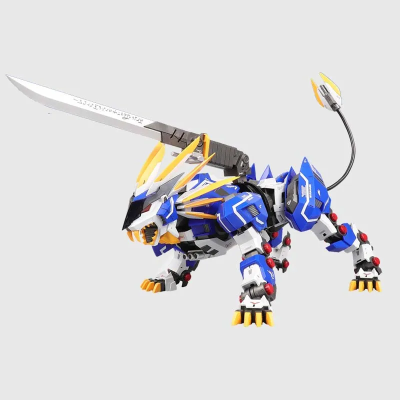 Anime ZA Model 1/72 Mechanical beast TUSKS LION SF95-001 Murasame Liger Action Figure assaultshr hot kids toys collectibles gift