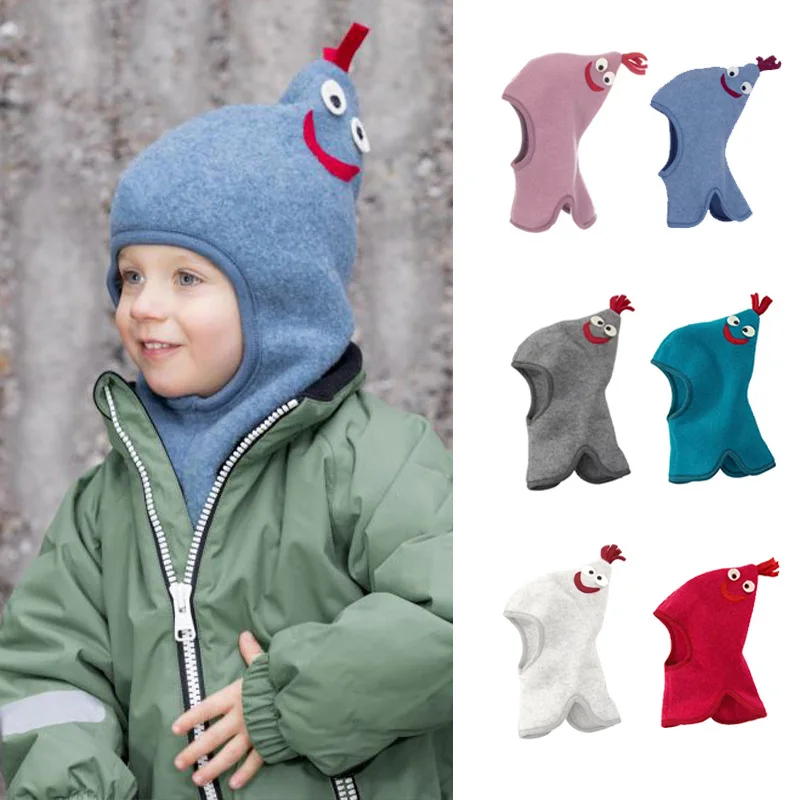 Infant and Toddler Rooster-shaped Hat 2024 Spring Autumn and Winter New Soft and Skin-friendly Warm Toe Cap for Men and Women