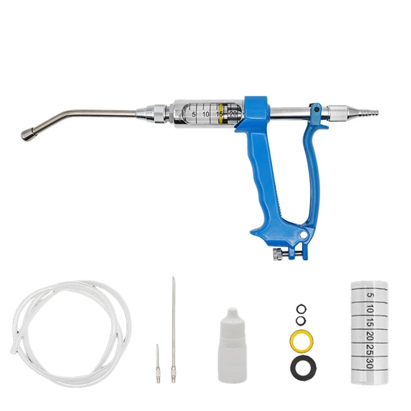 

NEW_Ветемеринарный дозатор лекарств, регулируемый пистолет для овец, 20 мл