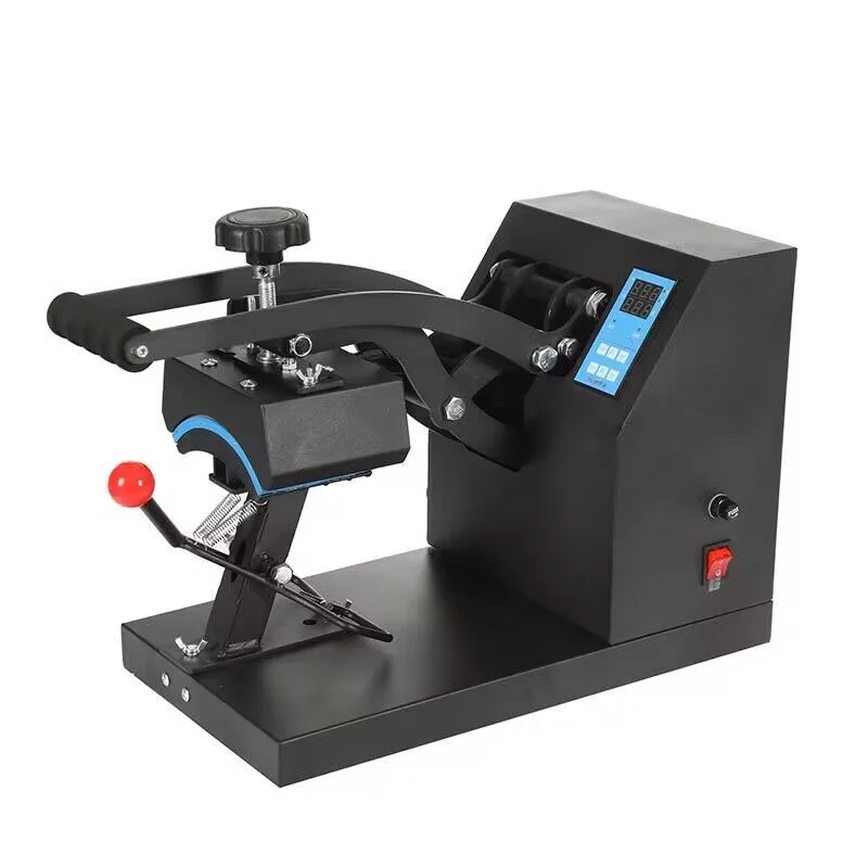 0528Cap Heat Machine 5.5 X 3.5 Inch Heat Transfer Foil Stamping Digital Display Flip Cover for Diy Advertising Pre