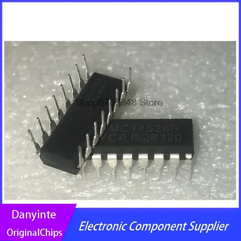 5PCS/LOT  NEW import MC14526BCP MC14526B MC14526BCP D  DIP16
