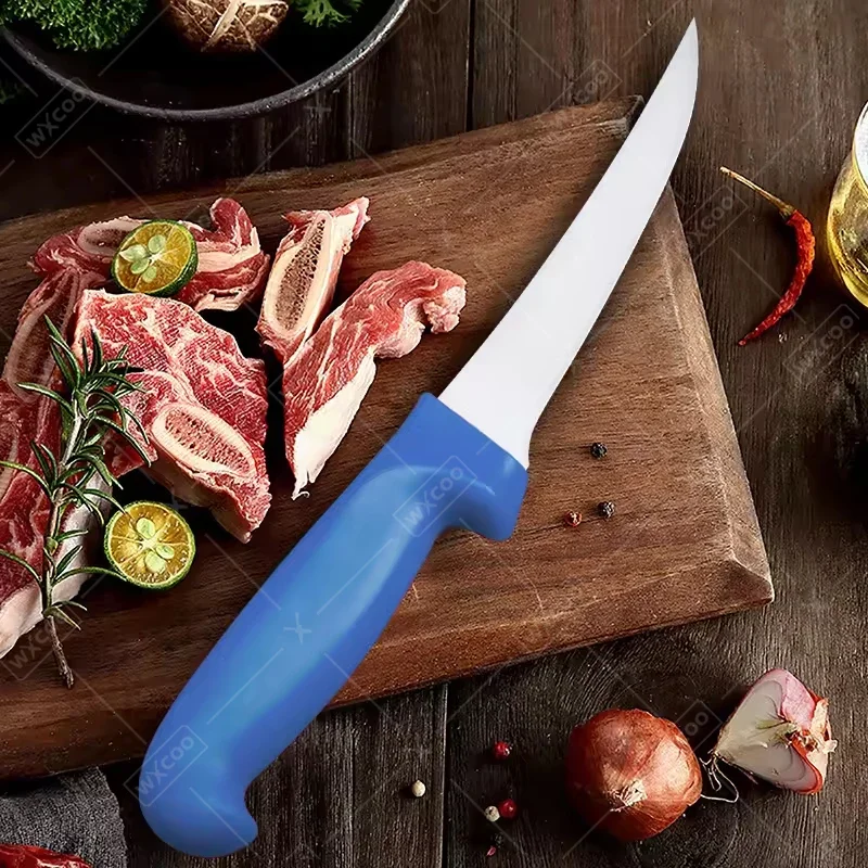 WXCOO Professional Butcher Knife Hand Forged Stainless Steel Kitchen Chef Knife Steak Slicing Fruit Peeling Boning Knife