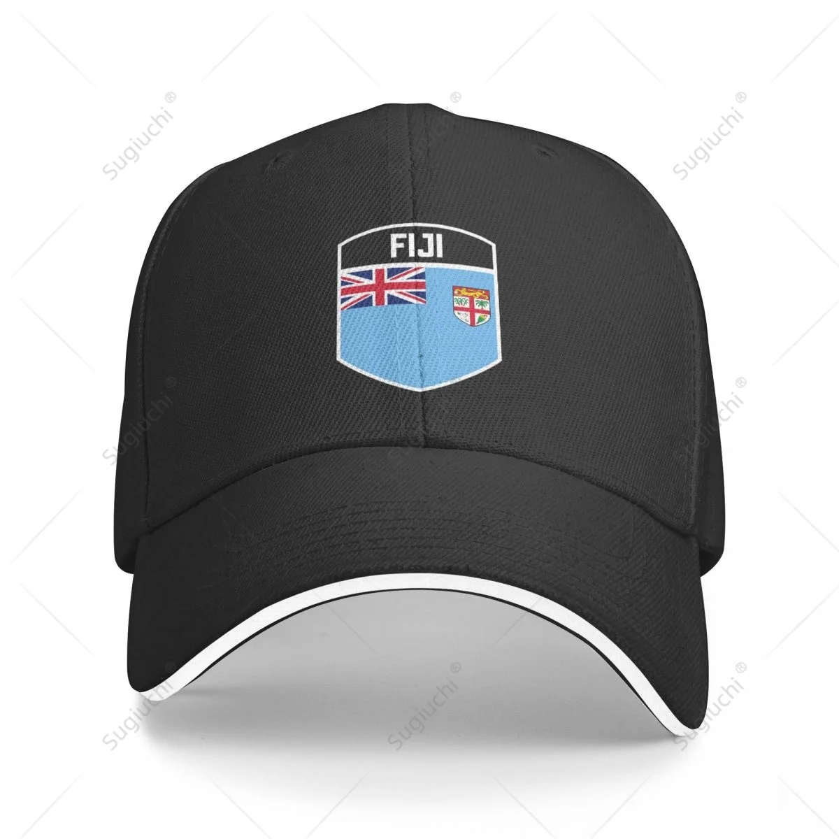 Multifunction Fiji Flag Shield Sandwich Baseball Cap Men Sports Casual Caps Golf Hat Fishing Outdoors