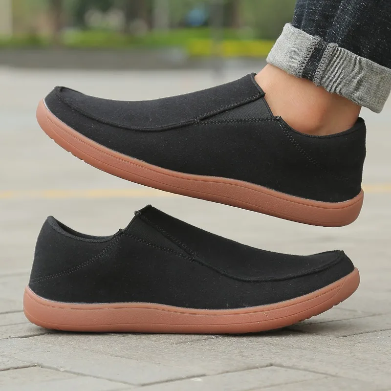 

Men Shoes Summer Canvas Shoe Mesh Breathable Comfortable Outdoor Anti-slip Casual Footwear Walking Sneakers Classic Loafers