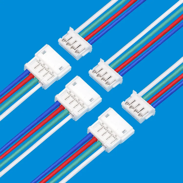 

MX 1.25mm Male Female Connector Kit with Premium Pre-Crimped Wires, MX1.25 Connectors Set with 200pcs 28AWG Cable