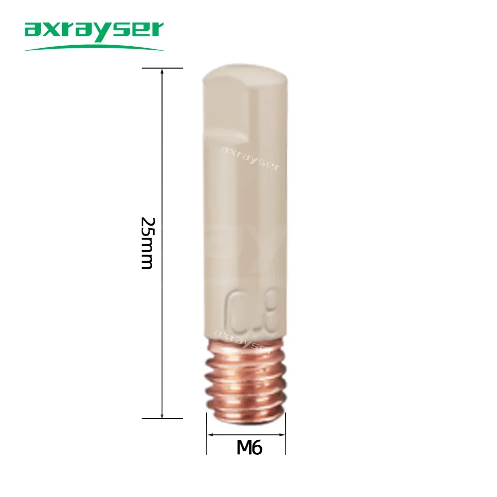 10/20 Pcs MIG MAG GMAW Welder Part 15AK 24DK 25AK 36KD Coating Contact Tips M6x40mm M6x45mm Coated Tips for MIG MAG Welder