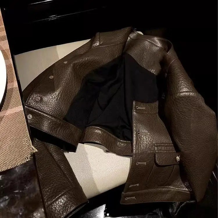 ホワイト イープスキン オルト ジェイエト レディース フランテ 00 バイク スレ カジュアル PUレザーコート 春秋 ファッション レディース アウター...