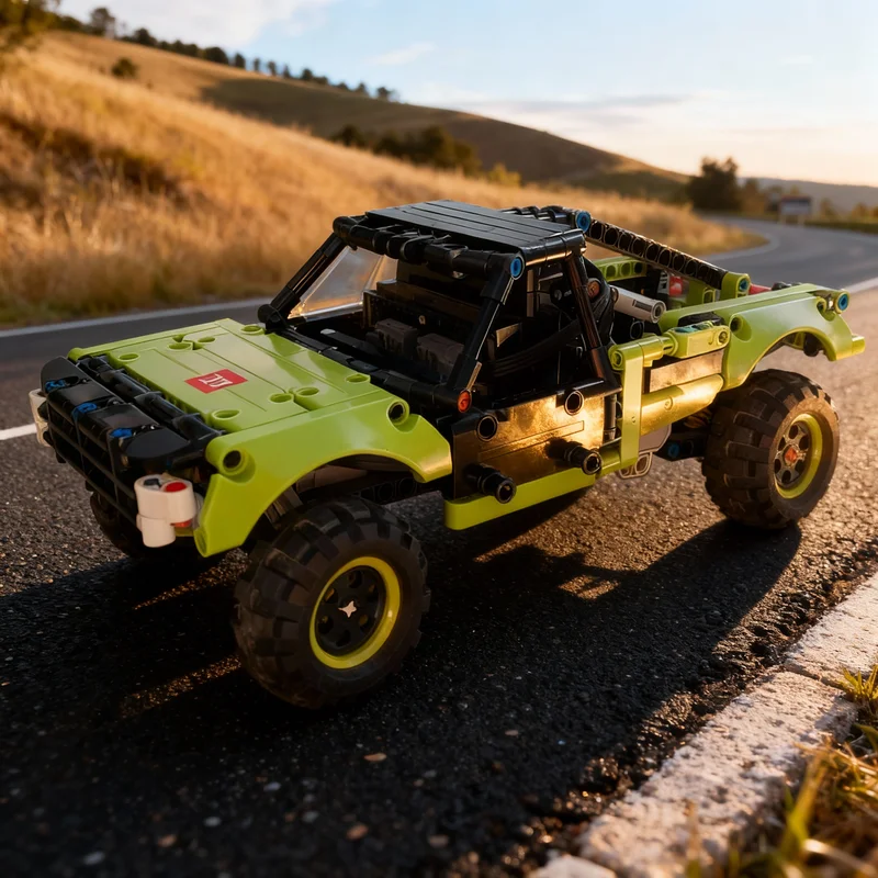 334pcs MOC Technical Trophy Truck 
