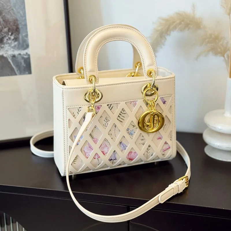 여성용 우아한 가죽 클러치 백 미니, 파리 디자이너에서 영감을 얻은, 문자 로고가 있는 심플한 빈티지, 세련된 레저 액세서리